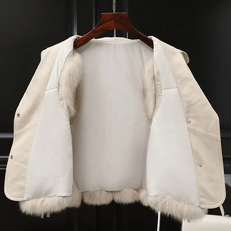 Dilara Chaleco de Pelo Sintético para Mujer – Chaleco Elegante Oversize Chic