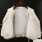 Dilara Chaleco de Pelo Sintético para Mujer – Chaleco Elegante Oversize Chic