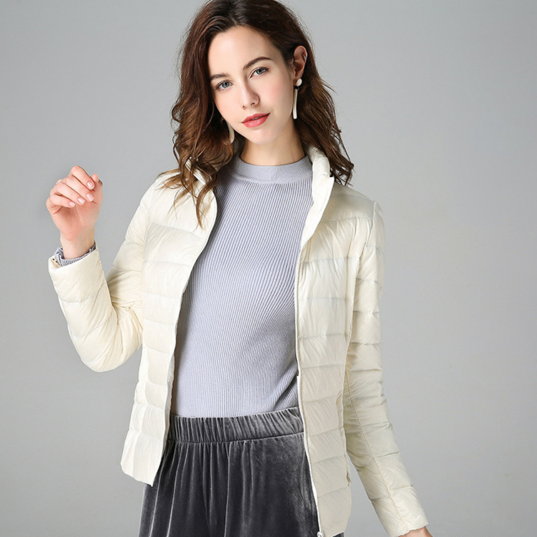 Aurora Chaqueta Impermeable para Mujer – Abrigo Ligero Waterproof Chic