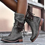 Daphne Botas de Cuero para Mujer – Botas Elegantes Chic Confort Premium