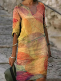 Clara Vestido de Lino para Mujer – Diseño Elegante y Ligero Ideal para Verano