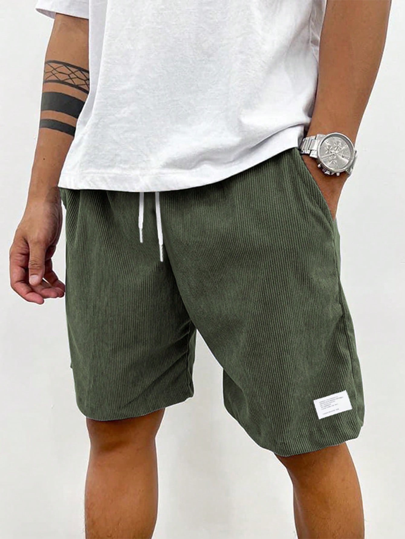 Zachary Shorts de Pana para Hombre – Bermudas Casual Elegantes y Cómodas