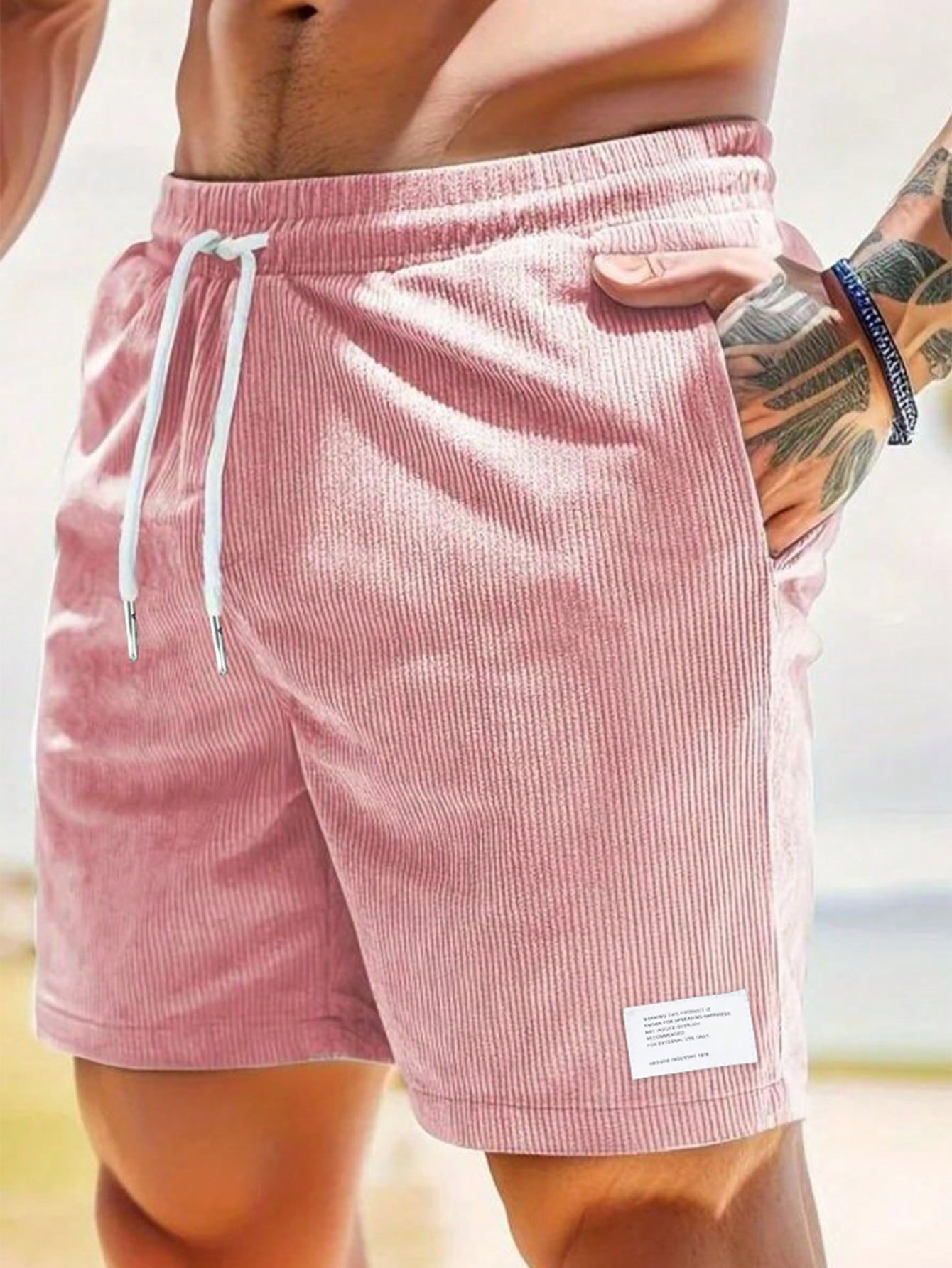 Zachary Shorts de Pana para Hombre – Bermudas Casual Elegantes y Cómodas