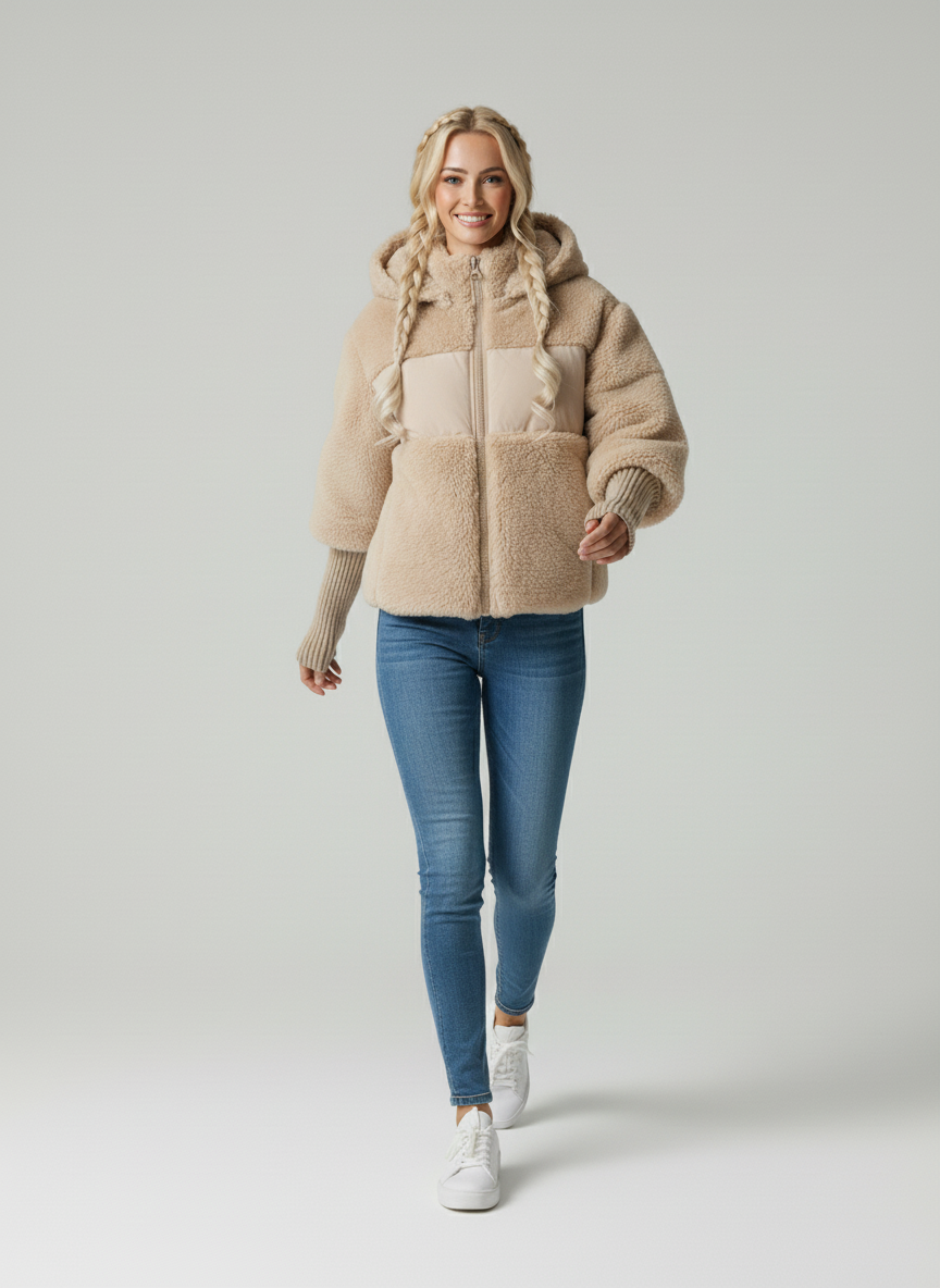 Camila Chaqueta Acolchada para Mujer – Plumífero Elegante Invierno Chic Cálido