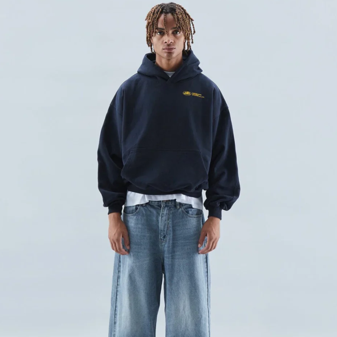 François Hoodie Polar para Hombre – Sudadera con Capucha Casual Urbana