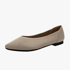 Faye Ballerine Knit da Donna – Scarpe Punta Stretta Comode Casual Chic