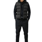 Ethan Gilet homme – Gilet matelassé imperméable et léger avec col montant