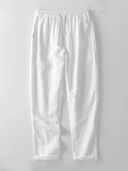 Richard Ensemble d'été pour homme – Ensemble élégant chemise et pantalon en lin