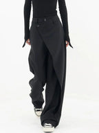 Emma Pantaloni Oversize da Donna – Pantaloni Baggy Casual Chic Fluidi