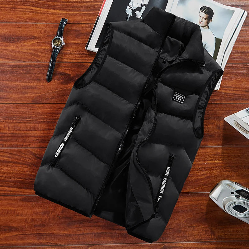 Gilet matelassé Clarence pour homme – Gilet sans manches chaud et moderne
