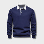 Hugo Polo en jersey pour homme – Pull élégant à manches longues respirant