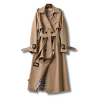 Victoria Trench da Donna – Cappotto Lungo Elegante e Versatile per la Mezza Stagione