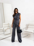 Ensemble élégant Vivine pour femme – Ensemble deux pièces fluide et moderne chic