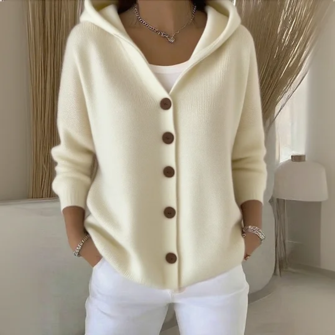 Cataleya Cárdigan para Mujer – Chaqueta de Punto Suave Casual Chic