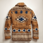 Arman cardigan jacquard pour homme – veste en maille western élégante