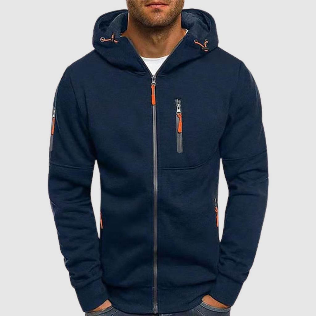 Jaron Sweat à capuche pour homme – Hoodie en coton moderne et confortable