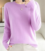 Litzy Pull Élégant pour Femme – Pull en Maille Décontracté Chic Moderne
