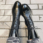 Zuriel Bottines en cuir pour femme – Bottines élégantes à talon confortable chic