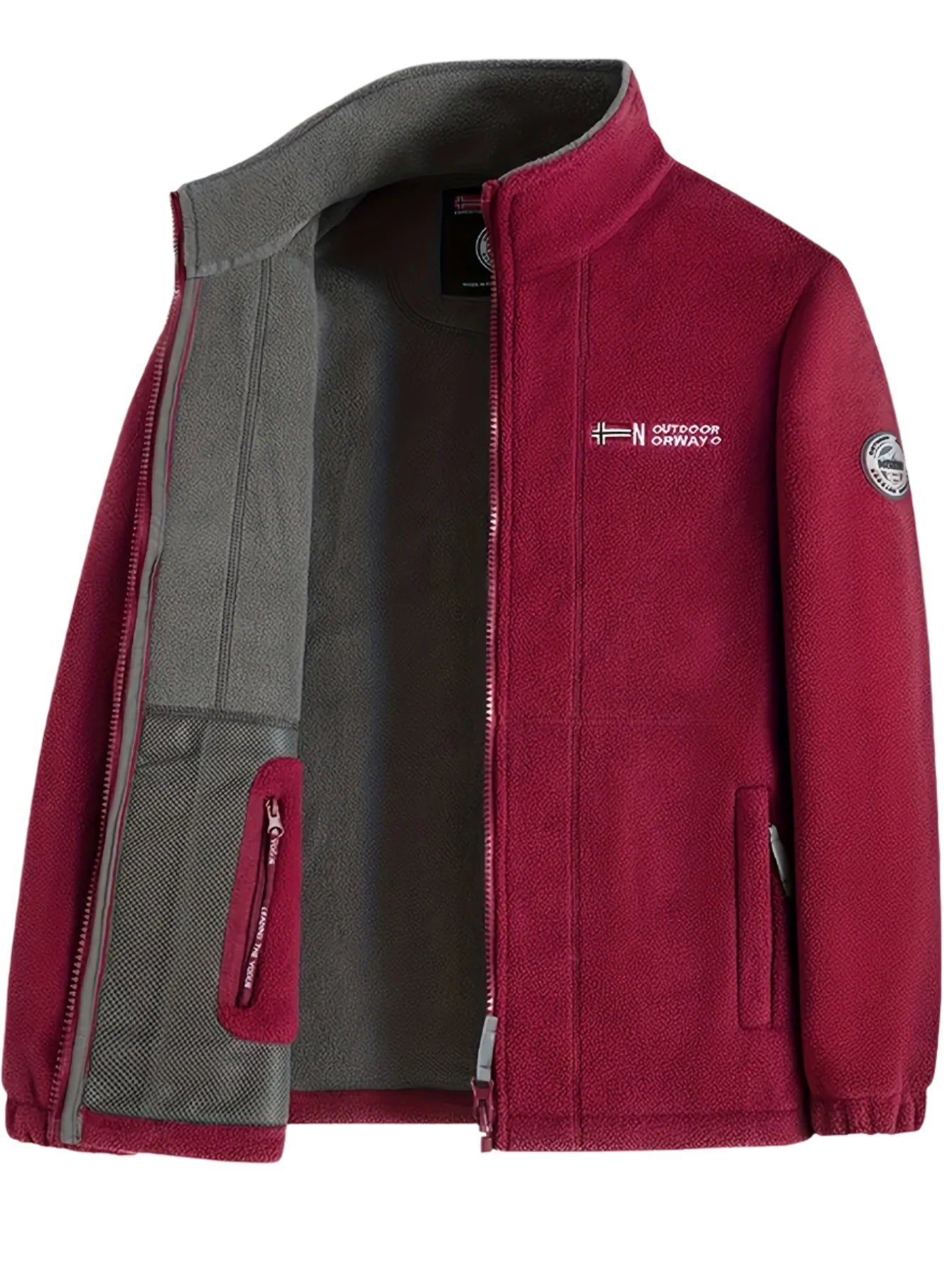 James Chaqueta Polar para Hombre – Forro Outdoor Térmico y Transpirable