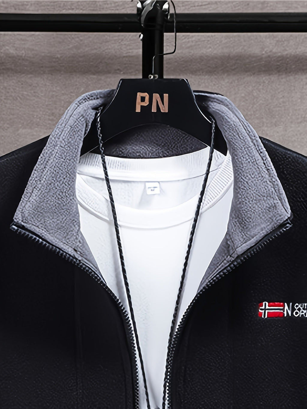 James Veste polaire pour homme – Doublure thermique outdoor et respirante