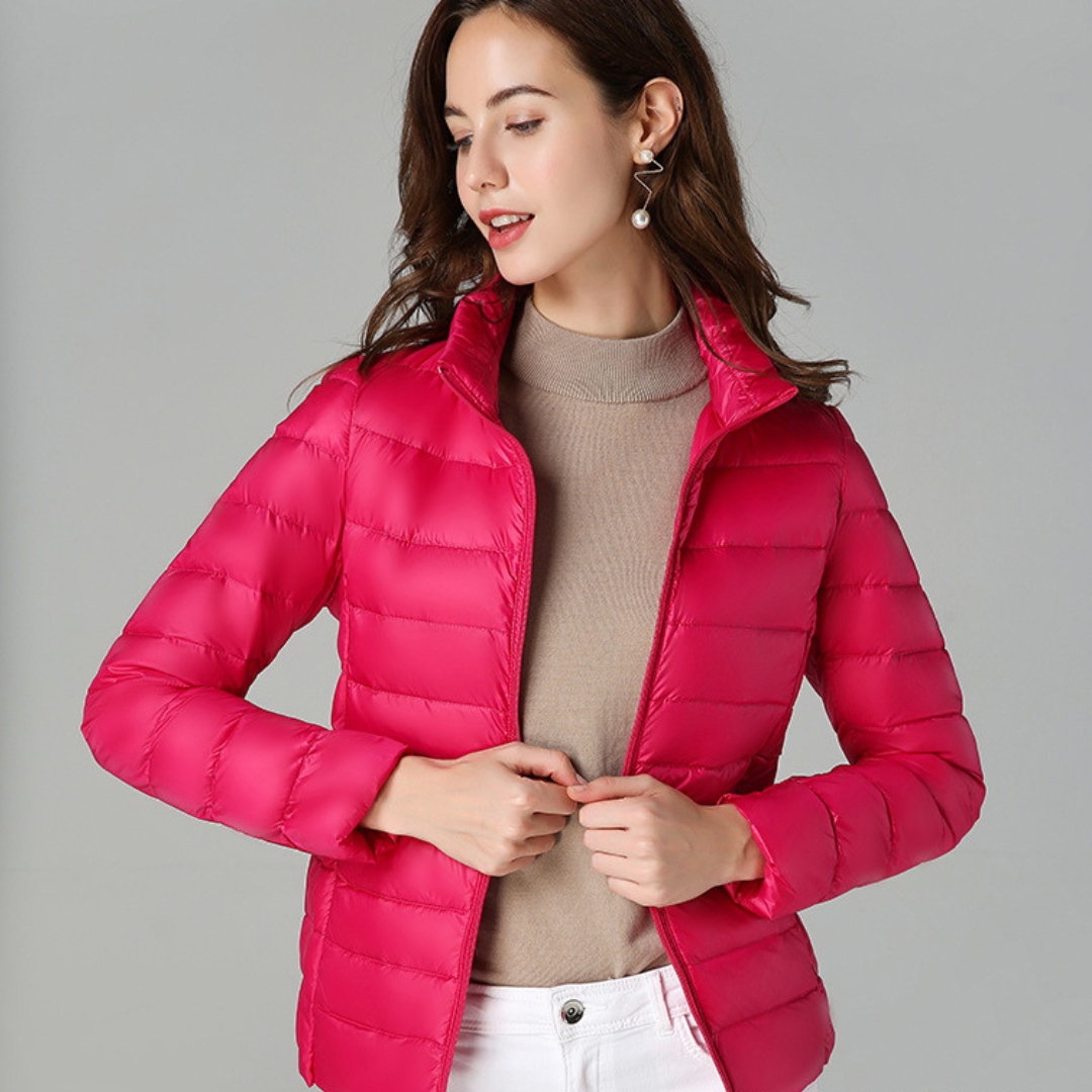 Aurora Chaqueta Impermeable para Mujer – Abrigo Ligero Waterproof Chic