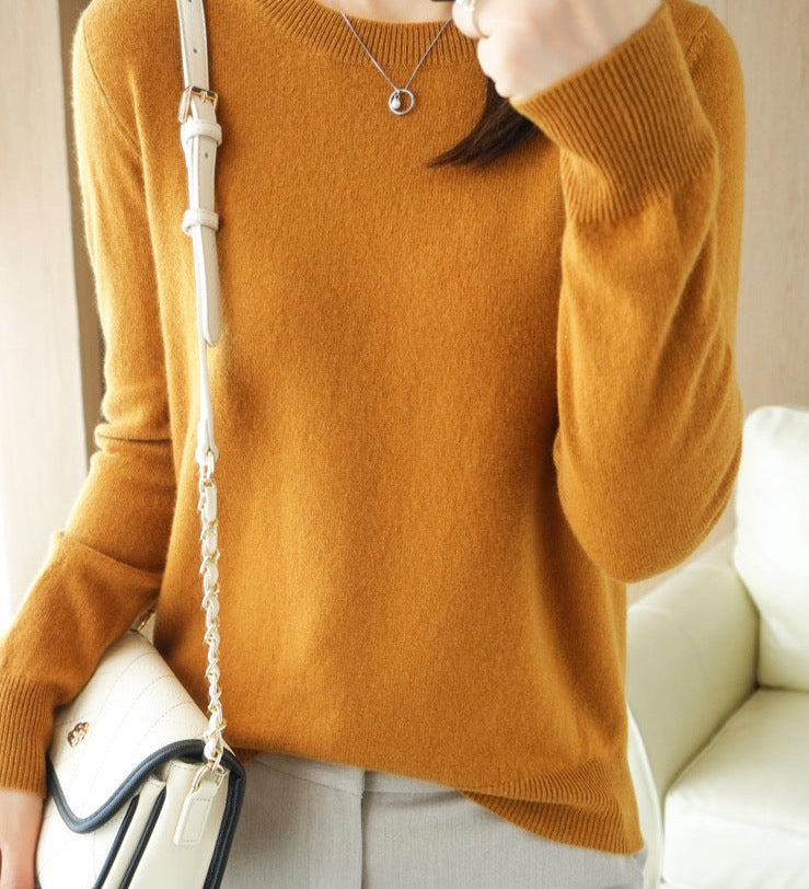 Litzy Pull Élégant pour Femme – Pull en Maille Décontracté Chic Moderne