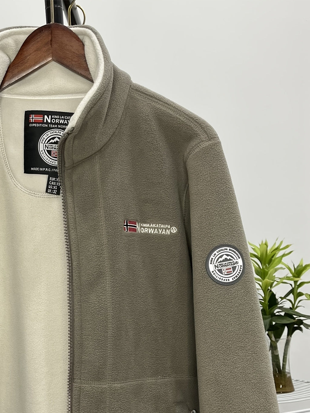 James Veste polaire pour homme – Doublure thermique outdoor et respirante
