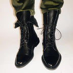 Zuriel Bottines en cuir pour femme – Bottines élégantes à talon confortable chic