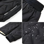 Olivia Pantalon thermique femme – Jogger imperméable avec doublure polaire et poches zippées