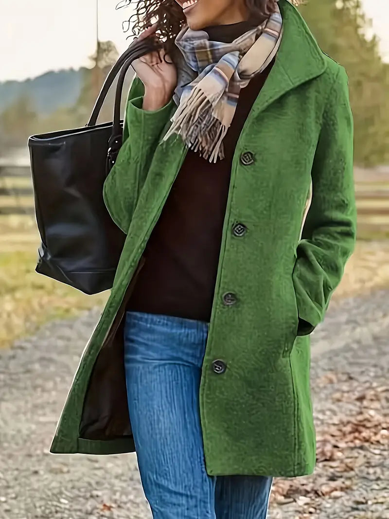 Isabella Abrigo de Invierno para Mujer – Diseño Elegante con Forro Cálido y Corte Femenino