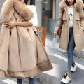 Evette Manteau d’hiver pour femme – Veste matelassée à capuche chic