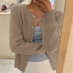 Cardigan Sydney pour femme – Veste en maille élégante oversize et douce