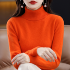 Emma Maglione dolcevita da donna – 100% cashmere premium elegante e morbido