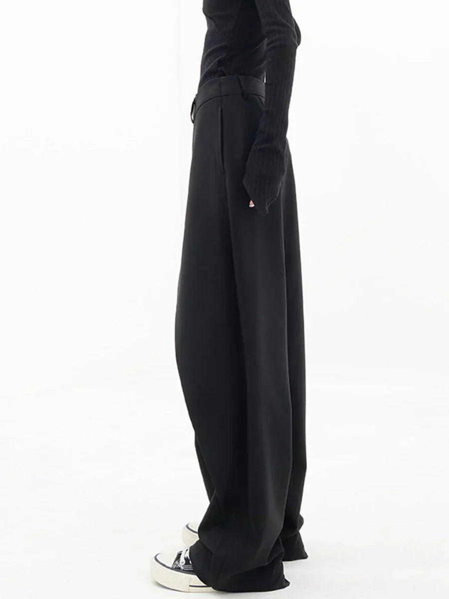 Emma Pantaloni Oversize da Donna – Pantaloni Baggy Casual Chic Fluidi