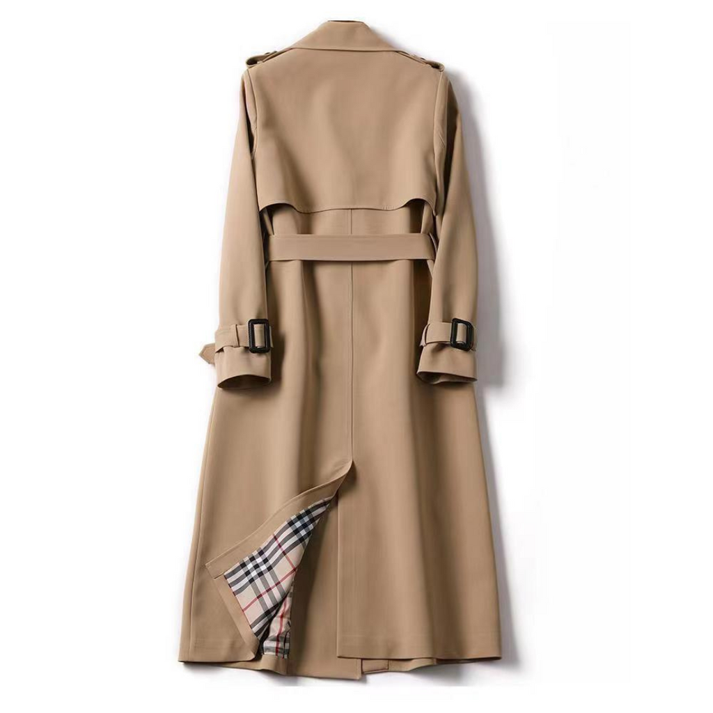 Victoria Trench da Donna – Cappotto Lungo Elegante e Versatile per la Mezza Stagione