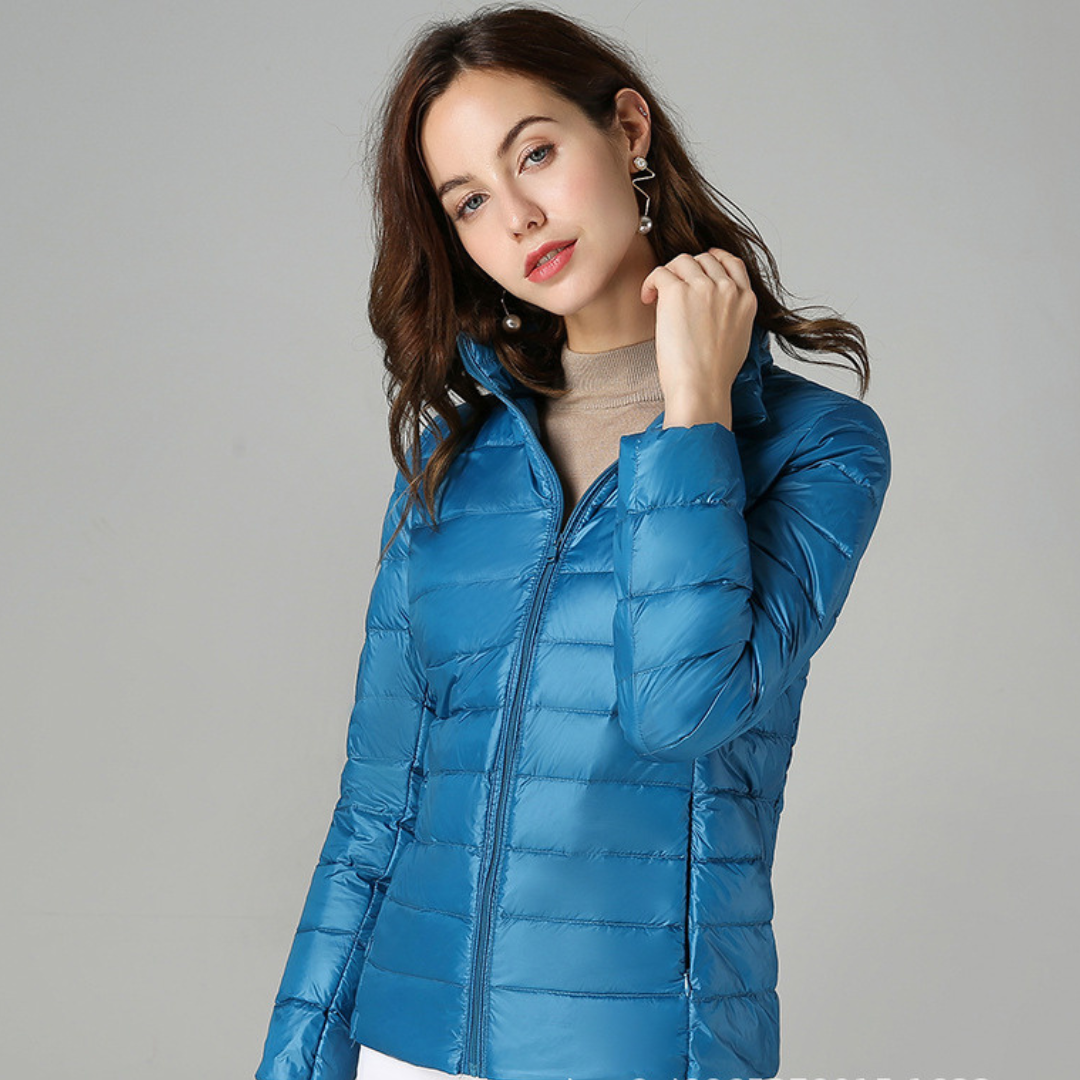 Aurora Chaqueta Impermeable para Mujer – Abrigo Ligero Waterproof Chic