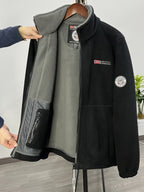 James Veste polaire pour homme – Doublure thermique outdoor et respirante