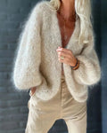 Anna cardigan da donna – giacca in maglia morbida elegante casual chic