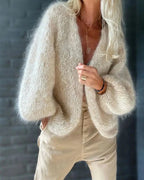 Anna cardigan da donna – giacca in maglia morbida elegante casual chic