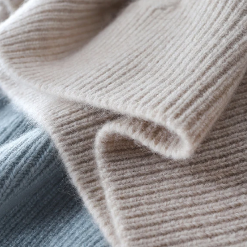 Camille Pull en cachemire pour femme – Pull col roulé élégant et doux