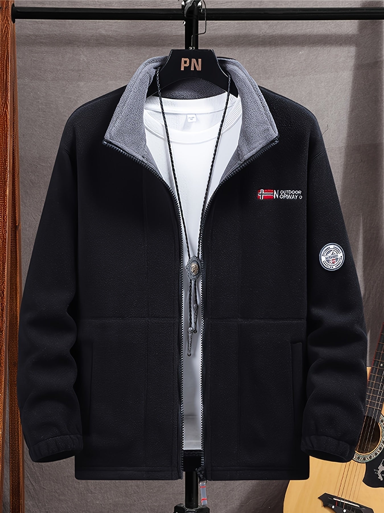 James Chaqueta Polar para Hombre – Forro Outdoor Térmico y Transpirable