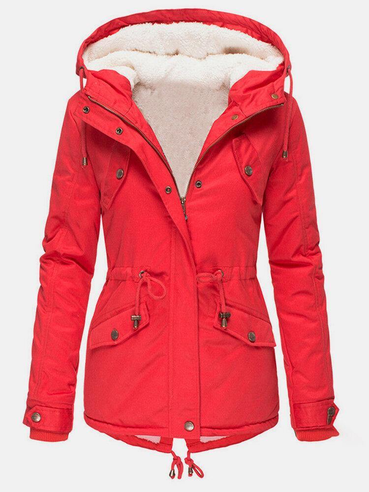 Claire Chaqueta de Invierno para Mujer – Abrigo Impermeable Elegante con Capucha