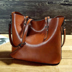 Nicole Bolso de Cuero para Mujer – Bolso Vintage Elegante Bandolera Chic