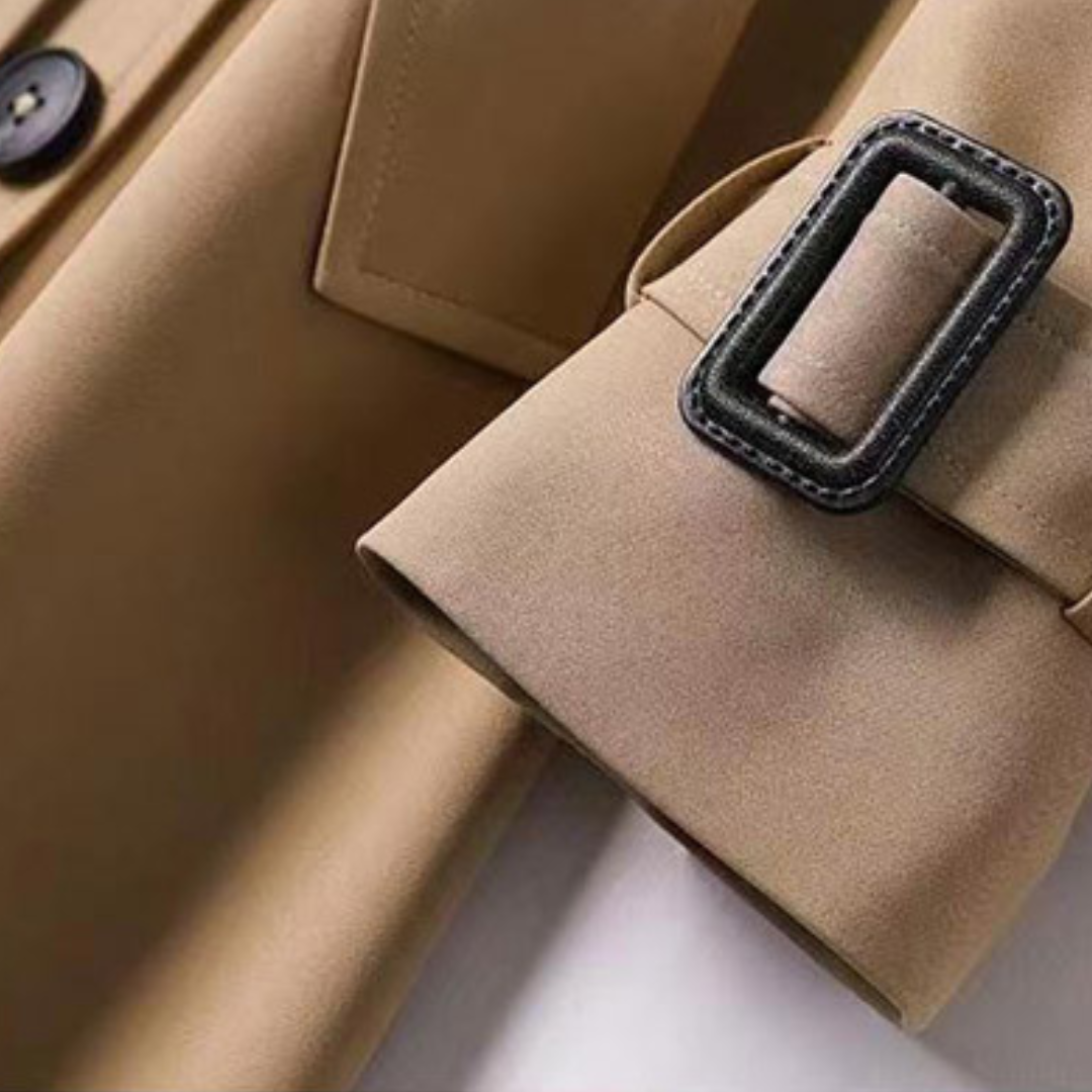 Victoria Trench para Mujer – Abrigo Largo Elegante y Versátil para Entretiempo
