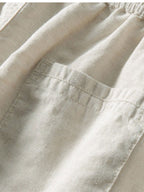 Richard Ensemble d'été pour homme – Ensemble élégant chemise et pantalon en lin