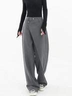 Emma Pantaloni Oversize da Donna – Pantaloni Baggy Casual Chic Fluidi