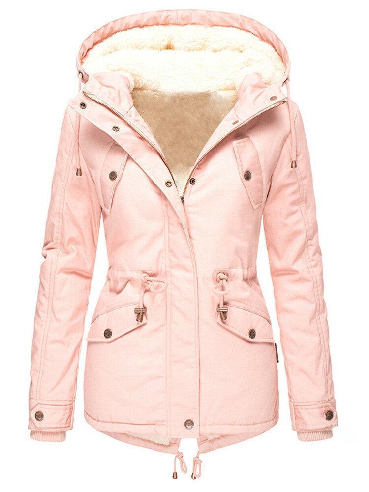 Claire Chaqueta de Invierno para Mujer – Abrigo Impermeable Elegante con Capucha