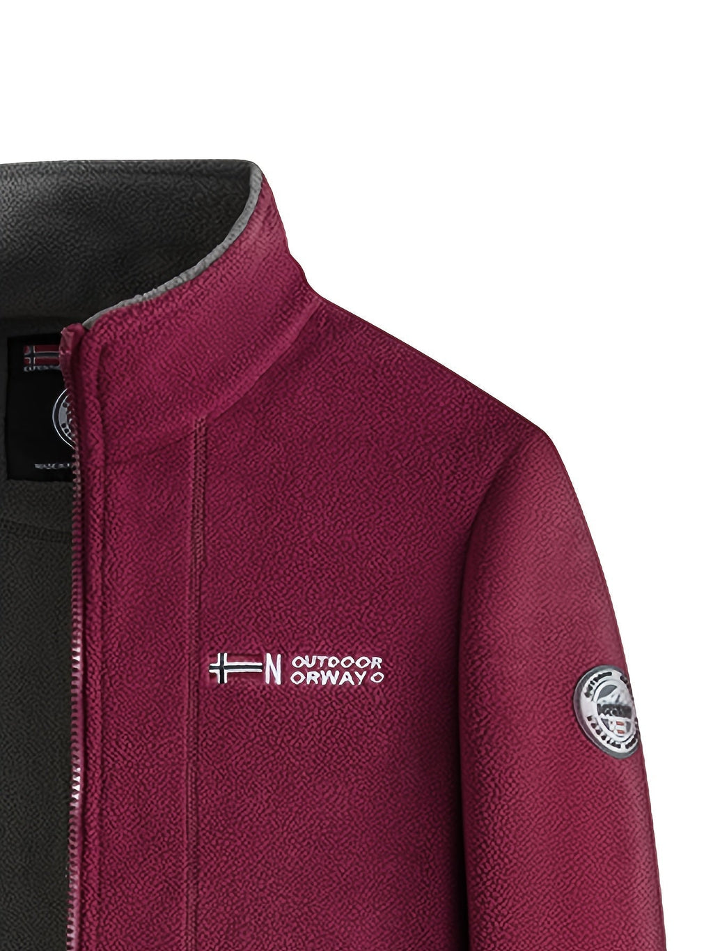 James Veste polaire pour homme – Doublure thermique outdoor et respirante