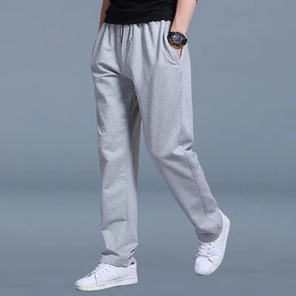 Larry Pantalón Jogger para Hombre – Jogging de Algodón Cómodo Casual Moderno