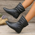 Amara Botines de Cuero para Mujer – Botas Elegantes Antideslizantes Premium Chic